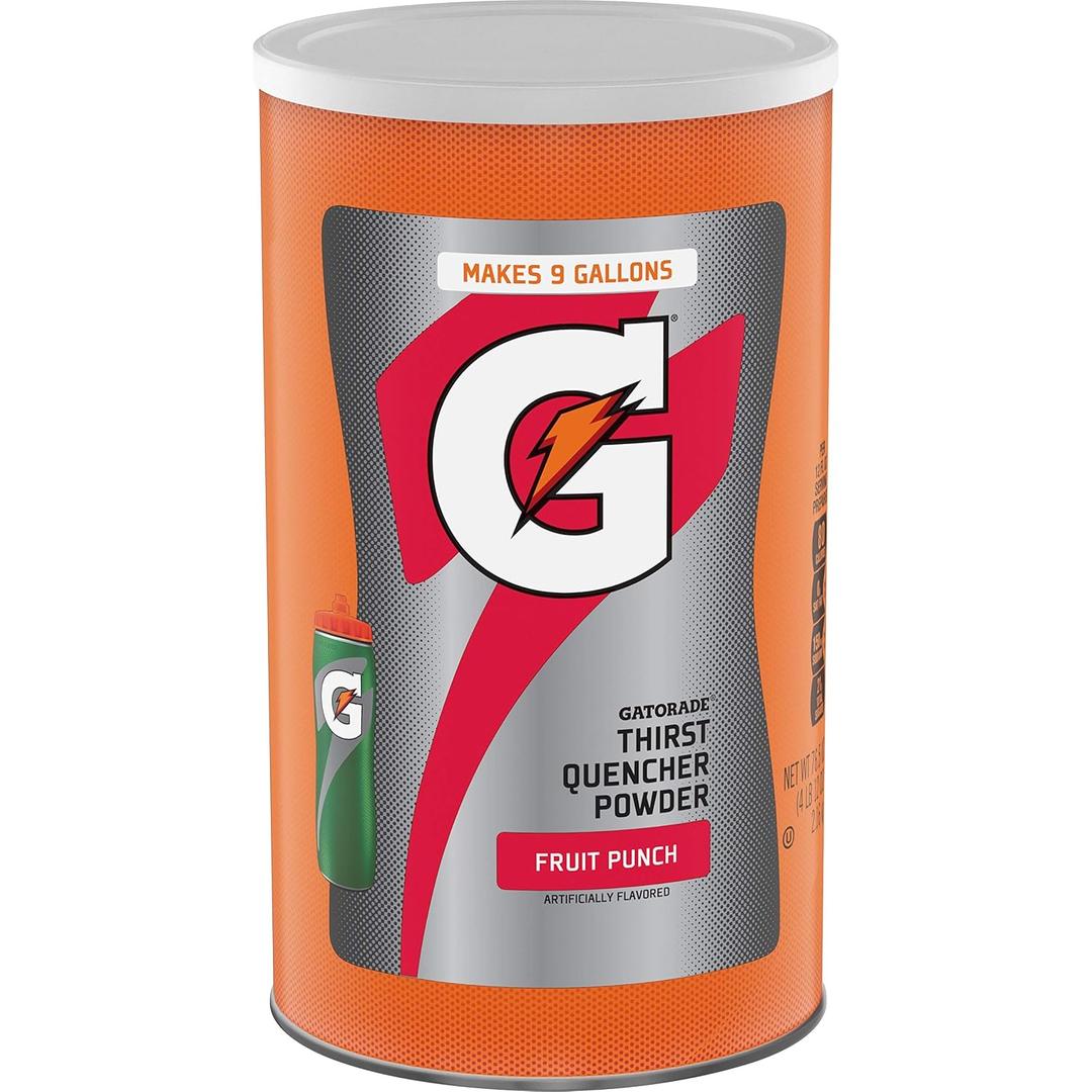 Gatorade Thirst Quencher Powder, Fruit Punch, 76.5 oz (EXP 09/12/26)