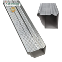 A-M Gutter Guard - Heavy Duty Lifetime Quality Aluminum Leaf & Debris Protection for 5-inch and 6-inch (5 Inch-200 Feet, Mill Finish) - Made in The USA