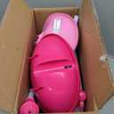 Liberry 2 in 1 Toddler Tricycle Age 2 3 4 Years Old, Kids Trike with Adjustable Push Handle, Bell & Basket, 3 Wheel Bike Riding Toy Birthday Gift for Girls Boys, Pink