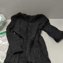 ADILACA Maxi Cardigan, Plus Size, Floor Length, with Pockets - Women's Black Cardigan Medium