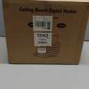 7500W Electric Garage Heater with Remote, Ceiling Mount Shop Heater, Garage Space Heaters with ECO Mode, 12H Timer, Thermostat, Overheat Protection, for Garage Workshops Warehouses Industrial