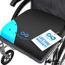 Everlasting Comfort Gel Memory Foam Wheelchair Cushions for Pressure Relief - Ventilated and Soft Wheel Chair Cushion Pad for Seniors and Adults - Non-Slip, Removable Cover - Wheelchair Accessories