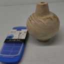 Joie Standard Ice Cube Tray, Covered and Stackable, No-Spill Removable Lid, Pop Open Door for Easy Refills, Keeps Ice Fresh, Freezer Durable, Dishwasher Safe, Colors May Vary, Creative Co-Op Decorative Paulownia Wood Vase, Natural Finish