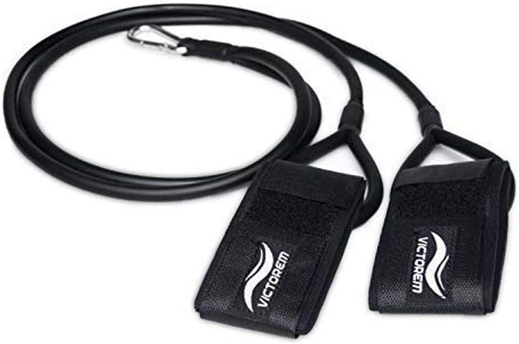 Victorem Throwing Mobility Bands- Bonus Carrying Bag, Connecting Strap and Workout Guide- Baseball, Softball, Exercise Resistance J-Bands- Arm Strength, ing, Warmup- PT