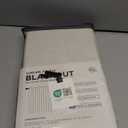 100% Blackout Shield Linen Blackout Curtains for Bedroom 84 Inches Long, Back Tab/Rod Pocket Living Room Drapes, Thermal Insulated Blackout Curtains 2 Panels Set, 50" W x 84" L, Cream