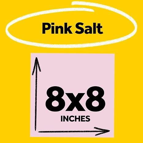Post-it Super Sticky Big Notes, 8 in. x 8 in., Extra Large Sticky Notes in Pink Salt, 2 Pads, 60 Sheets Total, Great for Vision Boards, Creative Projects, Study Spaces, Group Brainstorming, and More