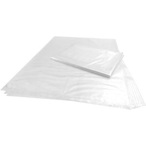 Infinite Pack 100 CT 12"x"18" inches 1 Mil Clear Plastic Flat Open Poly Bags Great for Proofing Bread, Dough, Storage, Packaging and More