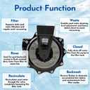 SP071620T 2" Multiport Valve, Vari-Flo Top Mount Hayward Pro Filter