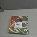 Creative Converting Football Field Disposable Party Paper Napkins, 16 Count, Brown, 6 Pack