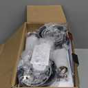 Black Battery Operated Wall Sconces Set of 2, Rechargeable Wireless Wall Lights with Milky White Frosted Glass Shade, 12 RGB and 3CCT Dimmable, Wall Lamps with Remote for Bedroom Living Room Hallway