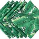 DII Outdoor Tabletop Collection, Stain Resistant & Waterproof, Napkins, Banana Leaf