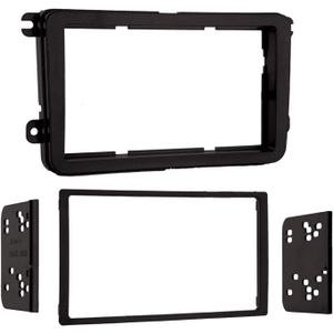 Metra95-9011B Double DIN Mount Kit for 2005-Up Volkswagen Vehicles, (Matte Black)