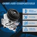 AC Air Conditioner Compressor with Clutch Fit for Toyota Camry 2012-2017 3.5L,Sienna 2011-2016,Highlander 2011-2013,Toyota Lexus ES350/Avalon 2013-2018,RX350 2010-2015,3.5L
