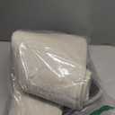 Buganda Memory Foam Bath Mat, 47" x 17", Ultra Soft and Non-Slip Bathroom Rugs, Water Absorbent and Machine Washable Bath Rug Runner for Bathroom, Shower, and Tub, Cream