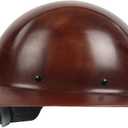 Dynamic WolfJaw Fiberglass Full Brim Hard Hat with Wheel Ratchet (Natural)