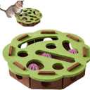 Cat Scratch Puzzle Enrichment Box, Interactive Cats Nail File Enrichment Felt Maze Toy