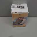 JefDiee Inflatable Travel Pillow, Airplane Neck Pillow Comfortably Supports Head and Chin for Airplanes, Trains, Cars Office Napping on The Tray Table (Grey) (Medium)