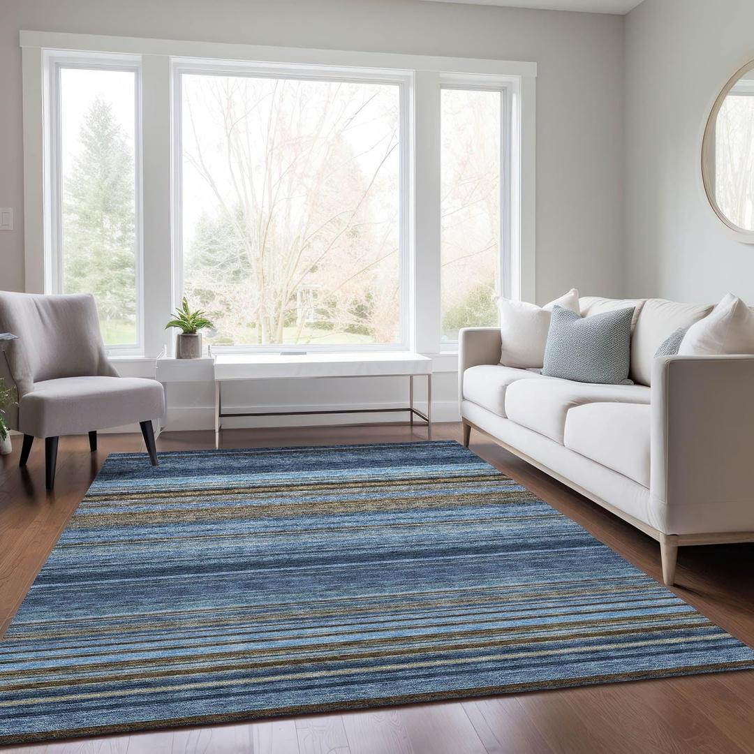 Addison Rugs Chantille ACN979 Navy 2'6" x 3'10" Indoor Outdoor Area Rug, Easy Clean, Machine Washable, Non Shedding, Bedroom, Entry, Living Room, Dining Room, Kitchen, Patio Rug Addison Rugs Chantille ACN979 Navy 2'6" x 3'10" Indoor Outdoor Area Rug, Easy Clean, Machine Washable, Non Shedding, Bedroom, Entry, Living Room, Dining Room, Kitchen, Patio Rug