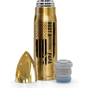 Macorner Hunting Gifts For Men - 17oz Stainless Steel Bullet Tumbler - Birthday, Christmas Gifts For Grandpa, Dad, Papa, Husband, Brother