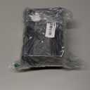 TonGass (6-Pack, Black) 4x6 (3 5/8"x 5 5/8") Wood Fence Post Caps, Wooden Fence Deck Post Covers, Durable Plastic Water-Proof and UV-Proof, Protect Wooden Poles from Cracking and Rotting