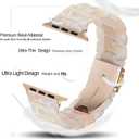 HOPO Compatible With Apple Watch Band 38mm 40mm 41mm 42mm 44mm 45mm 46mm 49mm,Resin Watch Strap Bracelet Wristband Fashion Lightweight Replacement For iWatch Bands Series 11 Ultra 10 9 8 7 6 5 4 3 2 1 SE for Women Men