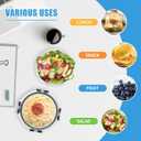 GULFLIN 12 Pack Small Glass Food Storage Containers with Lids Airtight, 13oz Leak-Proof Meal Prep Containers Set, Freezer to Microwave Safe, Dishwasher Safe