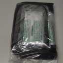 Clear Backpack, Fabric & PVC Transparent Backpack with Reinforced Strap for Women Men, Heavy Duty Transparent Bookbag, Large Capacity Clear Bag, Travel, Security, Black