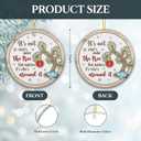 2 x Ornament 2025, White Elephant Gift, Its Not Whats Under The Tree That Matters Ornament  Heartfelt Holiday Keepsake Present for Family and Friends