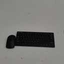 TECKNET Wireless Keyboard and Mouse Combo, Mini Cordless Computer Keyboard and Mouse Set 2.4GHz, Silent Adjustable 1600 DPI, Quiet Click, Lag-Free for Computer, Laptop, PC, Windows, Mac, Chrome OS (Black)