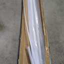 Besseto 20Pack 6.6Ft/2M White LED Aluminum Channel,LED Strip Light Diffuser Aluminum Channel Profile Housing Extrusion for Under Cabinet Counter and Stairs (White-20Pack 6.6ft)