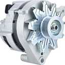 DB Electrical 400-14170 Alternator For Ford F-150, F-250, F-350 1987-1994, Bronco 1987-1992, 4.9L L6, Ranger 1990-1992 2.9L V6, 12V Clockwise Clock 2 Internal Regulator EF, Replaces 334-2228, 7732-2
