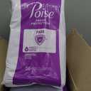 Poise Incontinence & Postpartum Pads for Bladder Leaks, 6 Drop Ultimate Absorbency, Regular Length, 112 Count