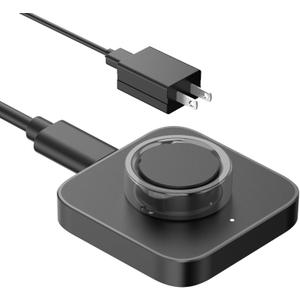 Compatible with Oura Ring Gen 4 (Size 11) Charger Fast Charging Dock with Infrared Sensing,Auto Stop Protection, Indicator, Non-Slip Base, Charger for Smart Ring Includes 59 Inch USB-C Cable