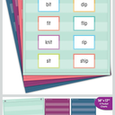 Teacher Created Resources Oh Happy Day Magnetic Mini Pocket Charts (14" x 17") (TCR20107)