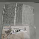 Deep Dream Tablecloth, Embroidered Waterproof Table Cloth Cotton Linen Wrinkle Free Anti-Fading Tablecloths Washable Dust-Proof Table Cover for Kitchen Dinning Party Christmas, 55 x 86 Inch - New Gray