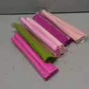 Gersoniel 57 Pcs Crepe Paper Flower DIY Kits 6 Rolls 35g Crepe Paper Sheets 50 Pcs Floral Iron Wire 10 Inch x 8 Feet 1 Roll 50 Meter for Birthday Party Wedding(Pink Series, Green)