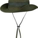 Komorebi UPF 50+ Kids Sun Hat，Wide Brim Bucket Hats for Kids Beach Outdoor (Brown)