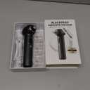 Pore Vacuum Blackhead Remover, Blackhead Extractor with 3 Adjustable Suction Levels, 5 Probes, Blackhead Remover Tools for Women and Men (Black)