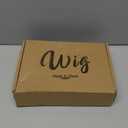Adequate Womens 80s Rocker Mullet Wig Halloween Costume Wig Long Curly Black Party Funny Wig (Black)