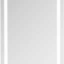Full Length LED Lighted Free Standing Floor Mirror with ON/OFF Touch Button for Makeup, Dressing in Bedroom & Living Room 19"x59" by Fab Glass and Mirror