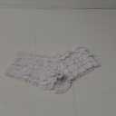 SHARICCA Womens Sexy Mesh Ruffle Panties Booty Boy Shorts Underwear (Small-Medium, White)