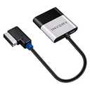 INVERY Airdual Bluetooth 5.0 aptX-HD Adapter Compatible for Audi MMI 3G AMI Music Interface,Audi Symphony,Audi Concert,VW MDI,Mercedes Media Interface
