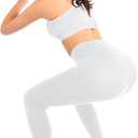Leafigure High Waisted Leggings for Women- Soft No See-Through Yoga Pants for Gym Workout Running