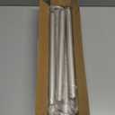 Brushed Nickel Shower Curtain Rods - 31-80 Inch Spring Tension Shower Rods for Bathroom, Adjustable, No Drilling, No Rust, Stainless Steel