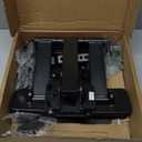 Amazon Basics Full Motion Articulating TV Wall Mount, with Swivel and Tilt, for 26" to 55" TVs and Flat Panels up to 80 Lbs, VESA Compatible, Black