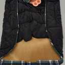 Kuoser Waterproof Dog Coat, Reversible Dog Jacket for Medium Dogs, Adjustable Durable Doggie Winter Coat Warm Puppy Cold Weather Apparel from Small to Large Breed, Green M (Medium (Pack of 1))