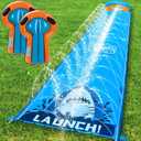 Slip Water and Slide for Kids Adult Backyard, 31ft Giant Slip Splash and Slides for Adult Kids, Heavy Duty Slide with 2 Bodyboards