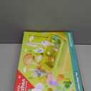 Play Sink with Running Water, Kitchen Play Sink Toy with Electric Faucet, Play Kitchen Accessories, Floating Pool Toys & Fishing Game, Kids Pretend Play-Dishwasher Play Set for Boys Girls Toddlers