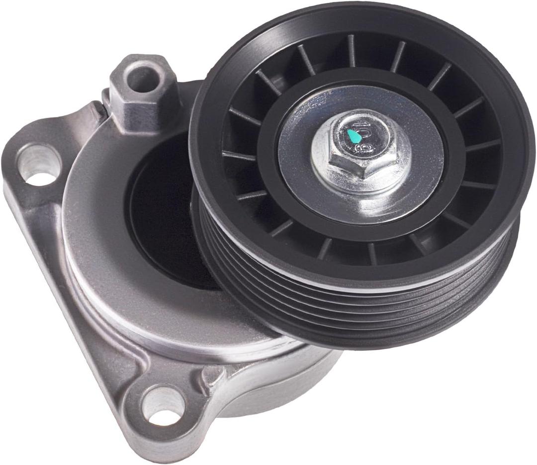 TUCAREST 38452 (For 2.0L/2.3L/2.5L-No Hybrid) Drive Belt Tensioner Pulley Assembly Fit For 05-12 Fo-rd Escape Fusion /05-11 Ma-zda Tribute Me-rcury Mariner Milan [# 6E5Z6A228A 38408]