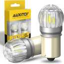 AUXITO 1156 LED Bulb White, 400% Brighter 1:1 Size, 7506 BA15S 1141 P21W 1003 LED Lights for Reverse Backup Light, DRL, Tail Brake Signal Lights, Parking Light, Side Marker Light, Pack of 2